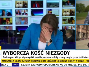 Zachowanie dziennikarki TVN24 wywołało burzę. Jest nagranie