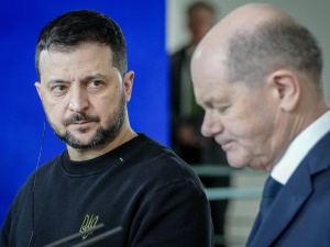 „Tego kanclerz nie powiedział publicznie”. Zełenski zdradził kulisy rozmów z Scholzem