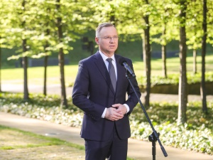 Prezydent Duda: Polska będzie bronić Litwy