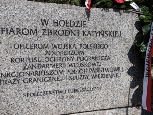 81. rocznica. Dziś obchodzimy Dzień Pamięci Ofiar Zbrodni Katyńskiej