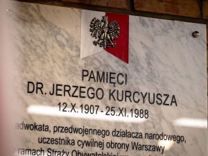Odsłonięto tablicę upamiętniającą mecenasa Jerzego Kurcyusza