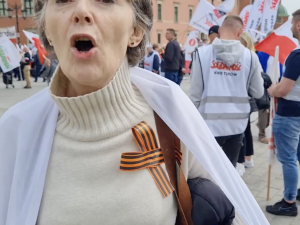 Pierwsze prowokacje podczas demonstracji Solidarności [WIDEO]