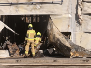 Pożar w Warszawie. Główny Inspektorat Ochrony Środowiska wydał komunikat