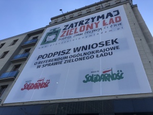 Zatrzymaj Zielony Ład! Solidarność w Gdańsku zachęca do zbiórki podpisów pod referendum