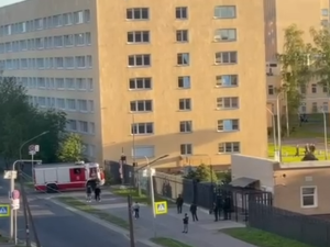 Wybuch na uczelni wojskowej w Petersburgu