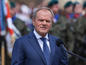 Wiceminister wyszedł ze studia Polsat News. Tusk zabrał głos