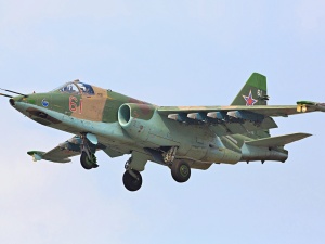 „Piąty w tym miesiącu”. Ukraińcy zestrzelili rosyjski Su-25