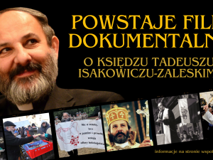 Premiera filmu o ks. Tadeuszu Isakowiczu - Zaleskim już we wrześniu! Zobacz zdjęcia z planu i zwiastun!
