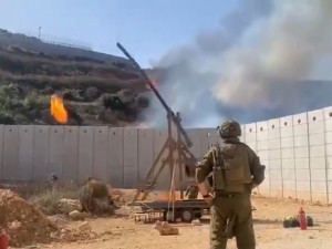 Izrael użył... trebusza przeciwko Hezbollahowi [WIDEO]