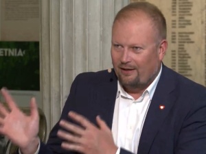 Zembaczyński o akcji #TAKdlaCPK: „To jest wojna hybrydowa prowadzona przez Rosję”