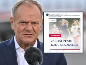Kancelaria Premiera pogratulowała osobom uczniowskim. Wpis szybko zniknął