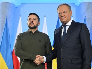 Zełenski i Tusk podpisali ukraińsko-polską umowę w dziedzinie bezpieczeństwa