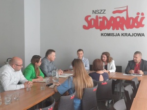Przedstawiciele WIOŚ NSZZ „Solidarność” spotkali się z Głównym Inspektoratem Ochrony Środowiska
