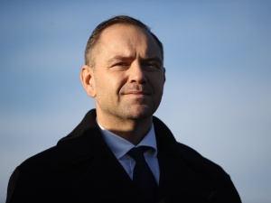 Karol Nawrocki w Żywcu: Ochronę zdrowia obejmę szczególnym patronatem