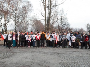 Kilkuset uczniów upamiętniło ofiary „Marszu Śmierci”