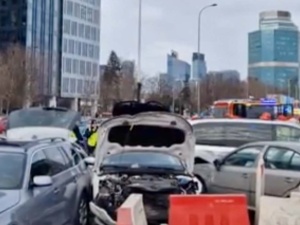 Karambol w Warszawie. Ważny komunikat dla mieszkańców