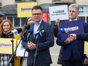 Hołownia uderza w Trzaskowskiego?