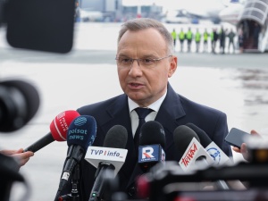 Andrzej Duda: Będę rozmawiał z premier Meloni o wydatkach na obronność