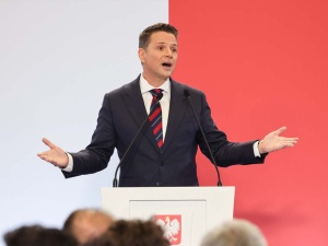 Co się dzieje z Trzaskowskim? Patrzcie na jego zachowanie. Jest nagranie