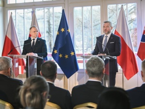 Spotkanie prezydentów Polski i Słowacji. Wiadomo, o czym rozmawiano