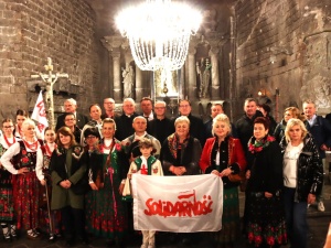 45 lat Solidarności. Związkowcy modlili się w Kopalni Soli „Wieliczka” 