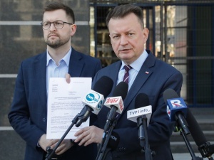 Mariusz Błaszczak składa zawiadomienie przeciw prokuratorowi wojskowemu
