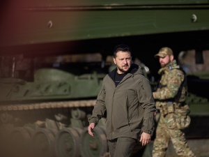 Wołodymyr Zełenski: To sprawiedliwe, by przenieść wojnę tam, skąd przyszła