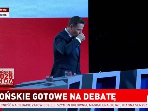 Debata Trzaskowskiego. Symboliczne nagranie samotnego kandydata KO