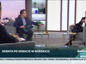 Po tym pytaniu polityk KO przestał się uśmiechać. Wyborcy dowiedzą się w swoim czasie