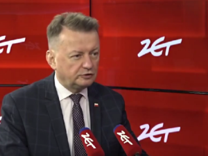 Błaszczak o wypowiedziach polityków KO. To jakieś bzdury, wydumane historie 
