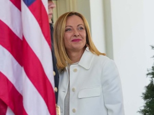 Giorgia Meloni u Donalda Trumpa. Gdzie jest Donald Tusk?