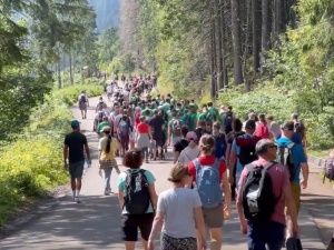 Tatry przeżywają oblężenie. Korki do Morskiego Oka