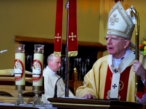 Abp Jędraszewski w Łagiewnikach: Jedna rzecz była szokująca - Jego pusty grób [video]