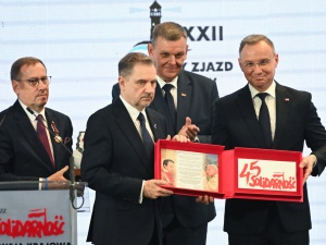 Proszę Was, abyście się nie zmieniali, abyście nadal byli sobą! – zaapelował prezydent Andrzej Duda do ludzi Solidarności