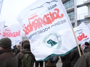 Protest ludzi lasu. Związkowcy chcą dymisji w Ministerstwie Klimatu i Środowiska