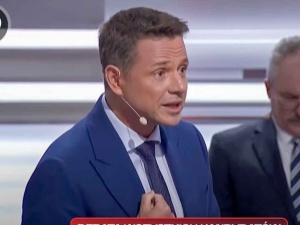 Ja nie będę tego słuchał. Trzaskowski opuścił mównicę po słowach Brauna