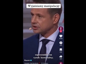 Rafał, o czym ty mówisz?. Partia Razem uderza w Trzaskowskiego