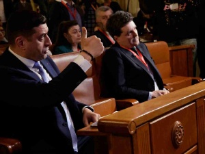 George Simion zagrzewa Karola Nawrockiego do walki: Fight! Fight! Fight!