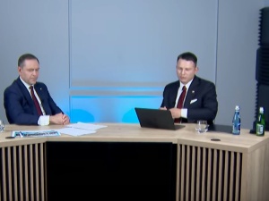 Rozmowa Mentzena z Nawrockim z rekordową oglądalnością