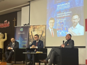 Daniel Obajtek w sali BHP: Rozwój Trójmorza zależy od wyniku wyborów prezydenckich