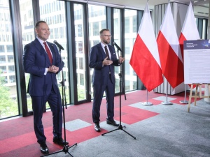 Karol Nawrocki podpisał się pod postulatami stowarzyszenia Tak dla CPK