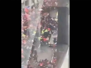 Kierowca wjechał w tłum w Liverpoolu