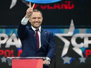 Karol Nawrocki na CPAC Polska 2025: Będę dążył do jednostronnego wypowiedzenia paktu migracyjnego dla obrony polskich granic