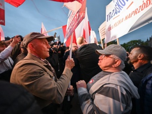 Polityk Koalicji 13 grudnia zakłócał debatę w Końskich