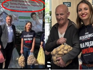 Kinga Gajewska w ramach kampanii zawiozła do hospicjum worek kartofli. Internauci byli bezlitośni