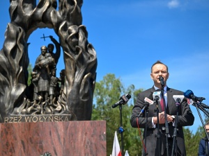 Nawrocki mówi o kłamstwie Tuska ws. ekshumacji ofiar Rzezi Wołyńskiej. Nie doszło do przełomu