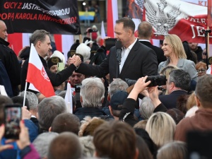 Apel Piotra Dudy: To człowiek z krwi i kości - głosujemy na Karola Nawrockiego