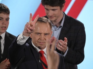 Konferencja PKW: Prezydentem Polski został Karol Nawrocki