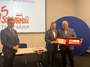 Piotr Duda gościł na Walnym Zebraniu Delegatów NSZZ S Michelin Polska