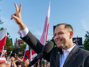 Tȟašúŋke Witkó: Karol Nawrocki musi zdążyć do Waszyngtonu przed Friedrichem Merzem
